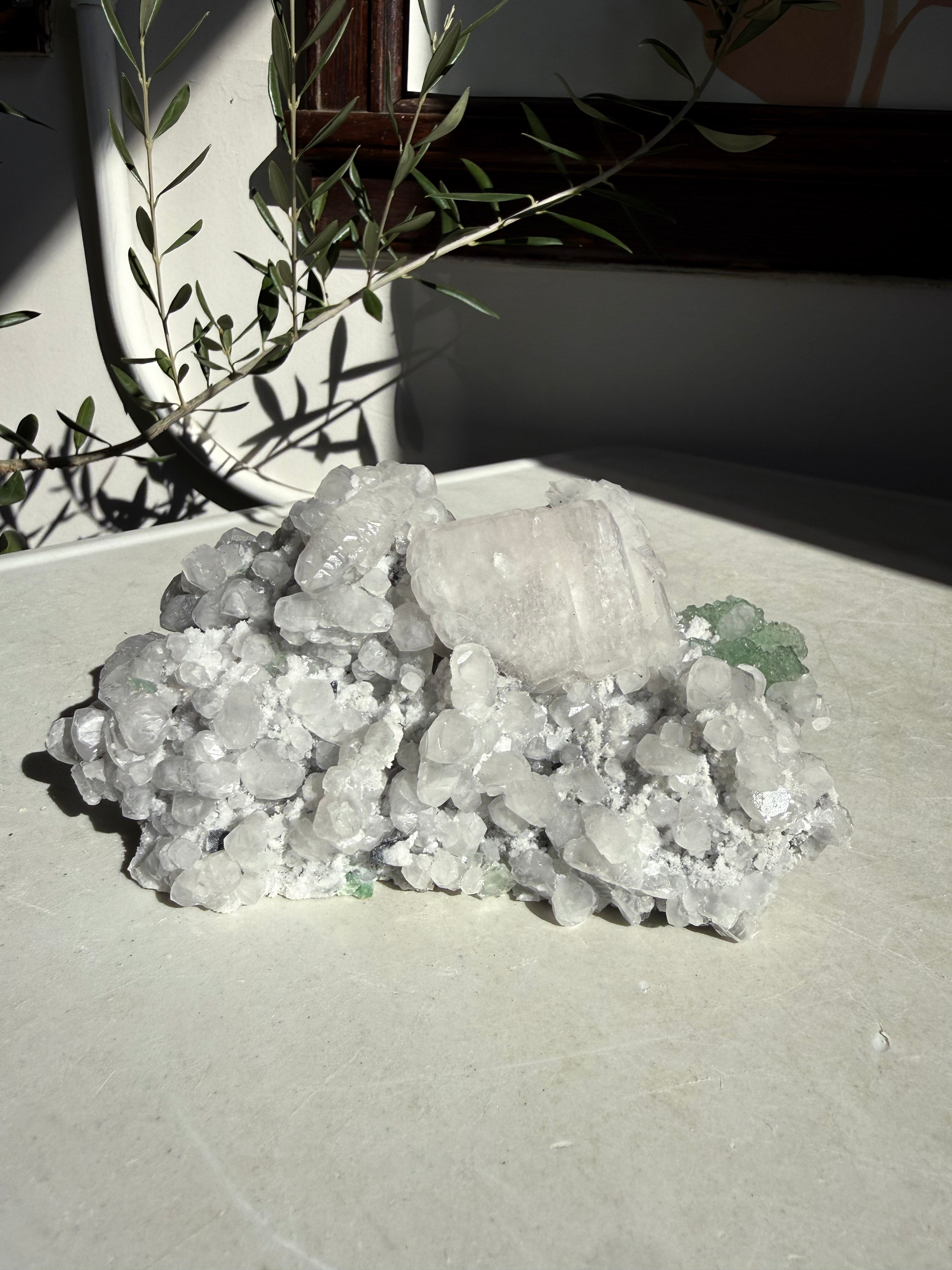 Calcite and Fluorite
