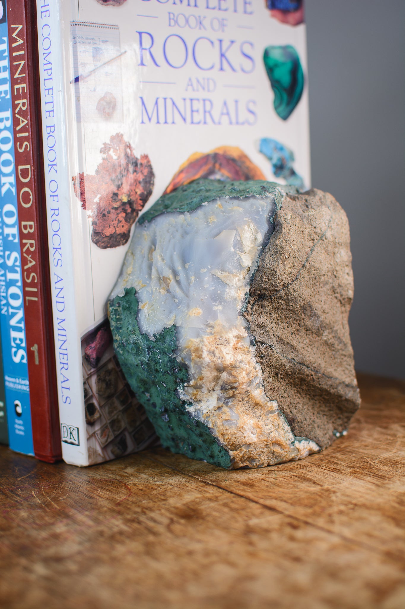 Agate Bookends with Quartz Inclusions | Surry Hills Stones