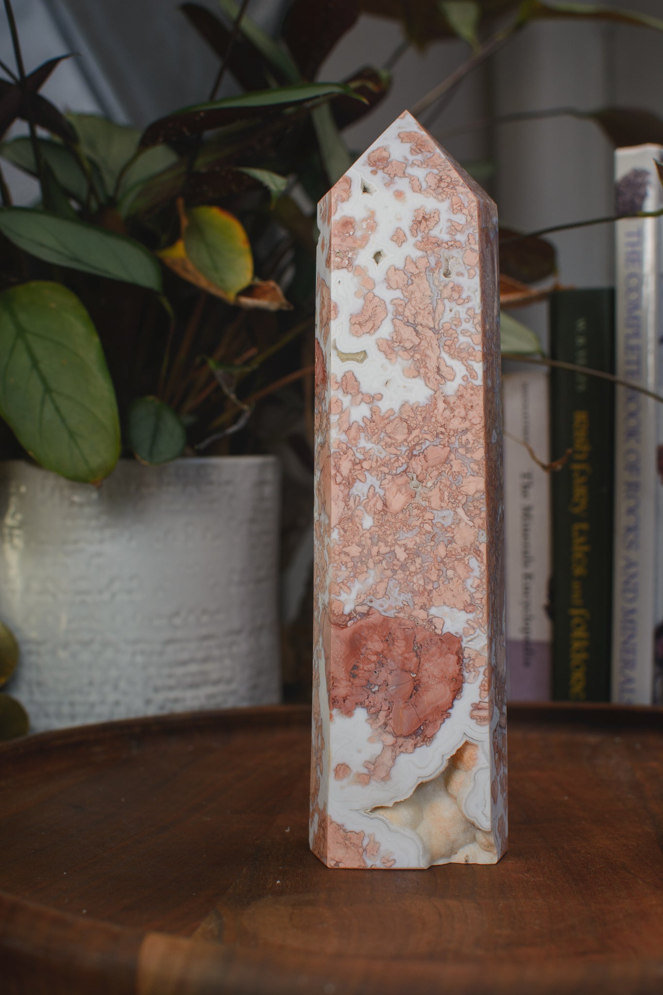 Cotton Candy Colored Agate Tower | Large | Surry Hills Stones