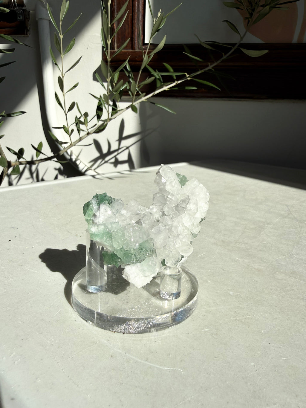 Calcite and Fluorite