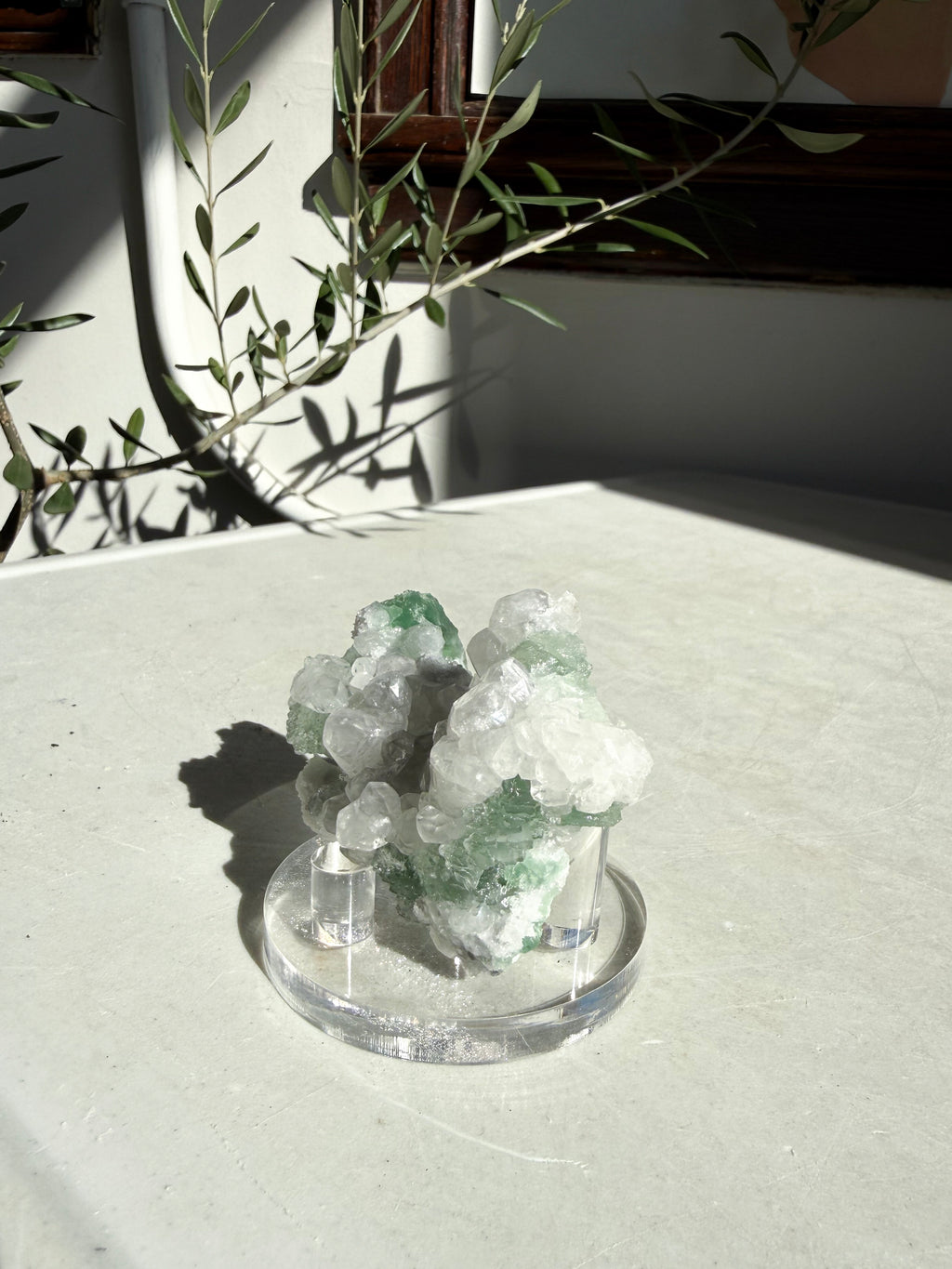 Calcite and Fluorite