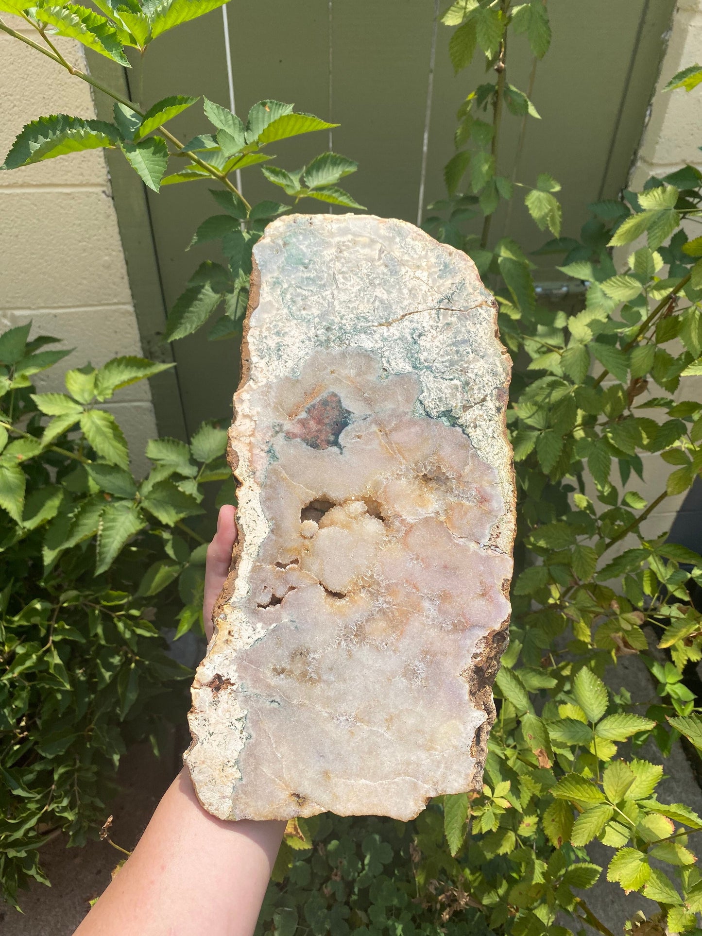 High Grade Pink Amethyst Slab