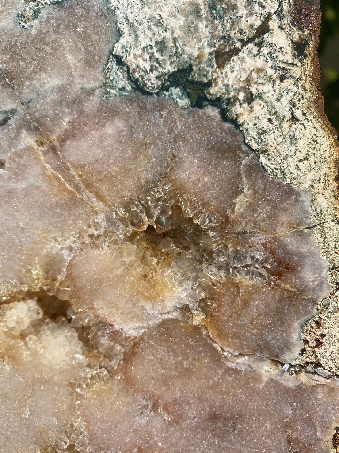 High Grade Pink Amethyst Slab