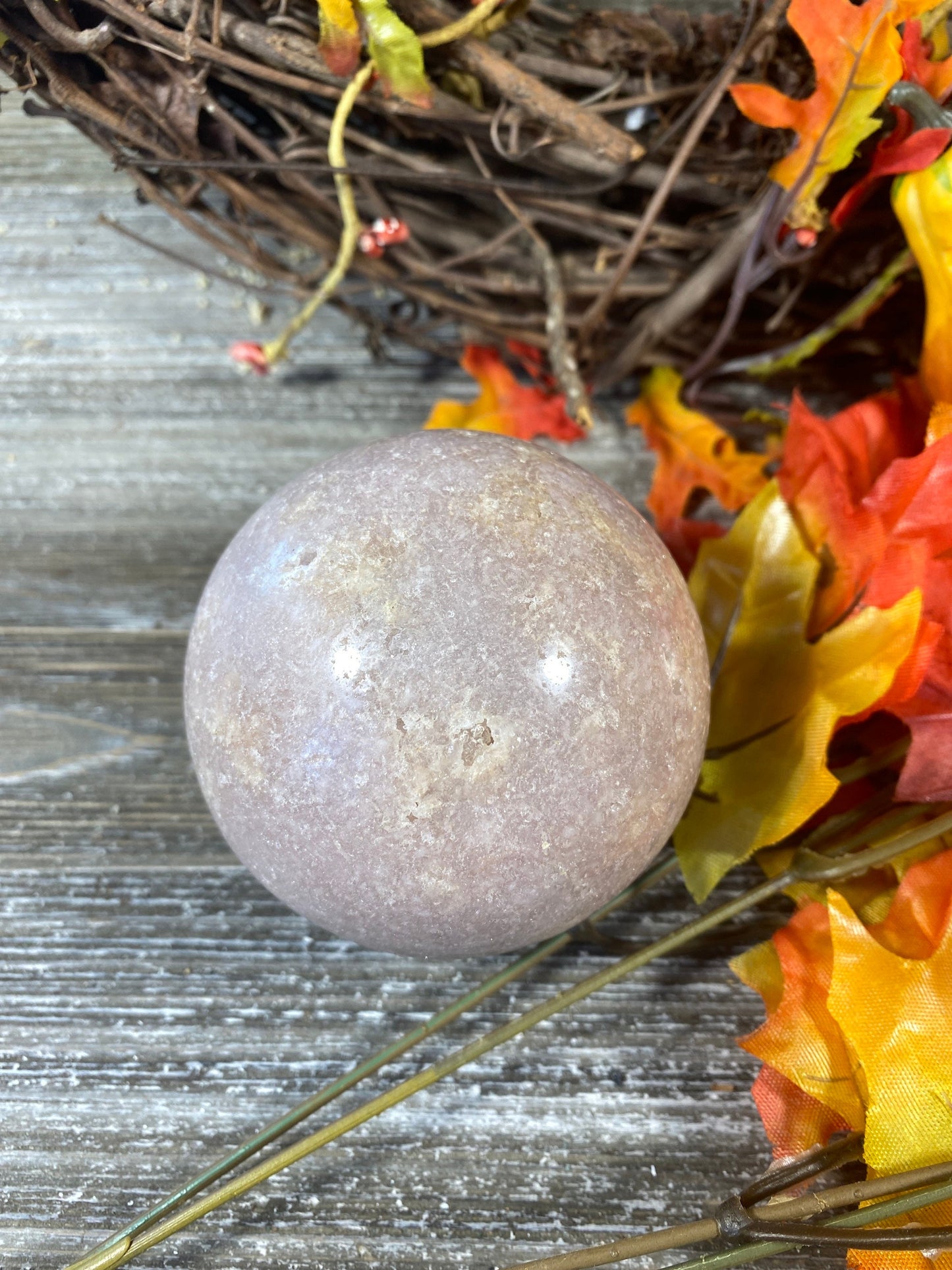 Pink Amethyst Sphere